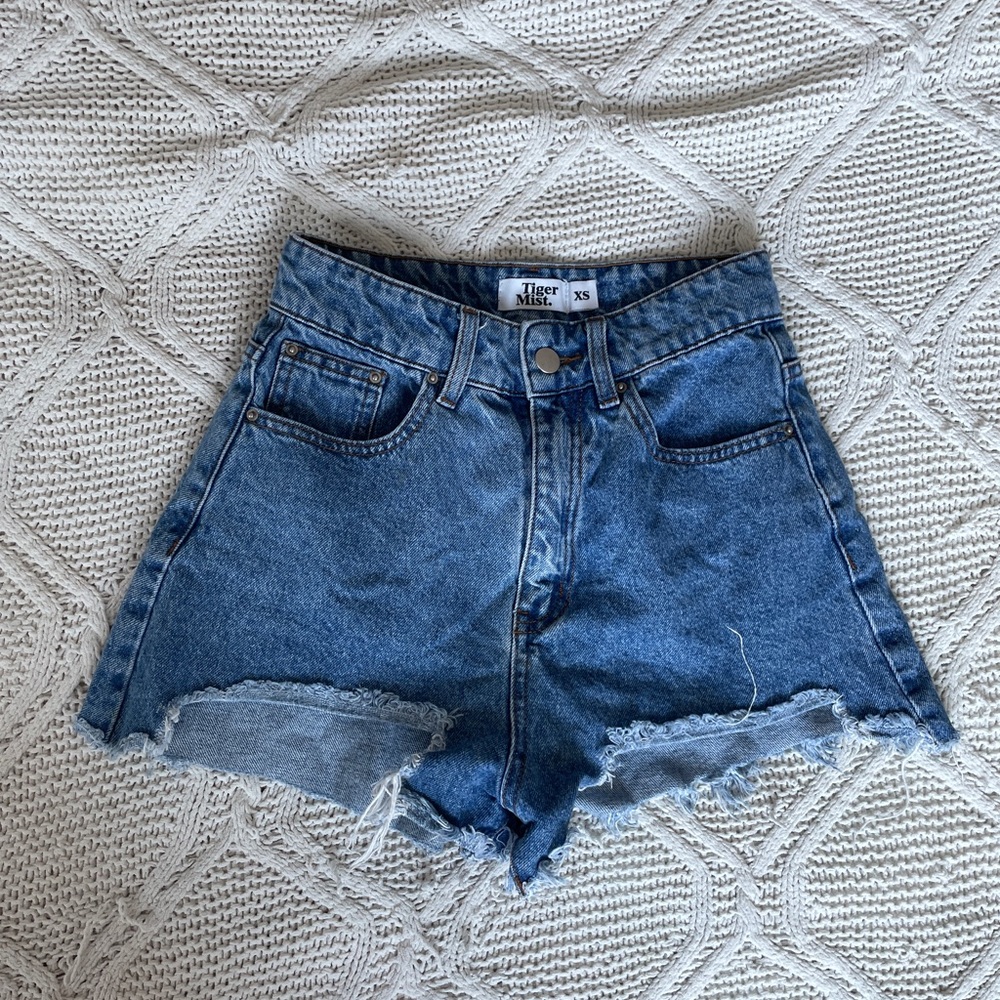 Tiger Mist Denim Shorts